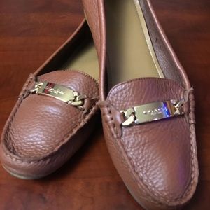 Coach Olive Flats
